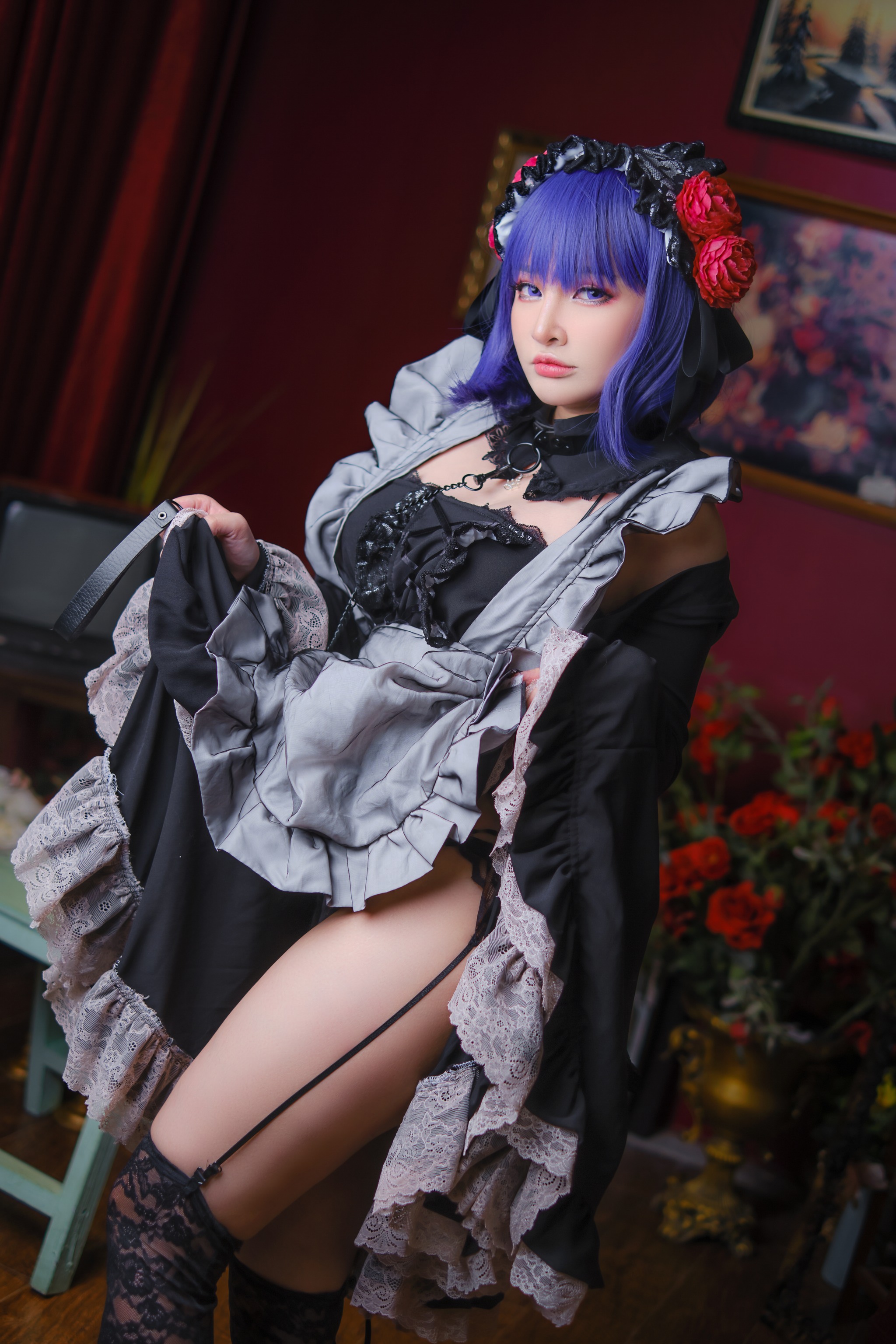 图片[1]-MiMi Chan – NO.017  Shizuku Kuroe[13P]-XikXak
